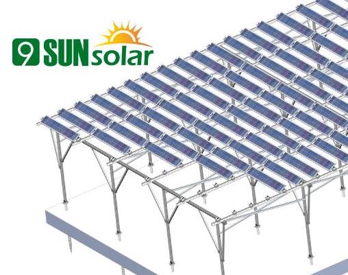 Customize Adjustable Solar Farm Mounting System